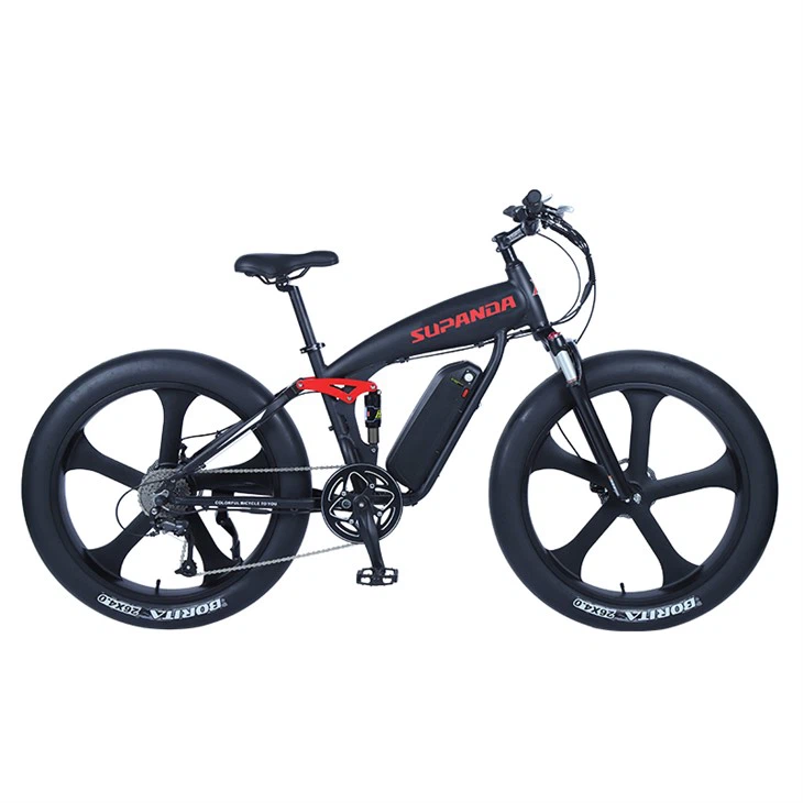 Bicicleta de muntanya elèctrica de 26 polzades